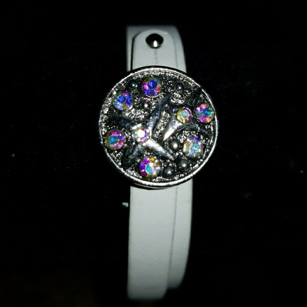 Snap buton interchangeable braclet